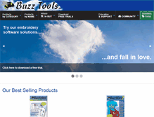 Tablet Screenshot of buzztools.com